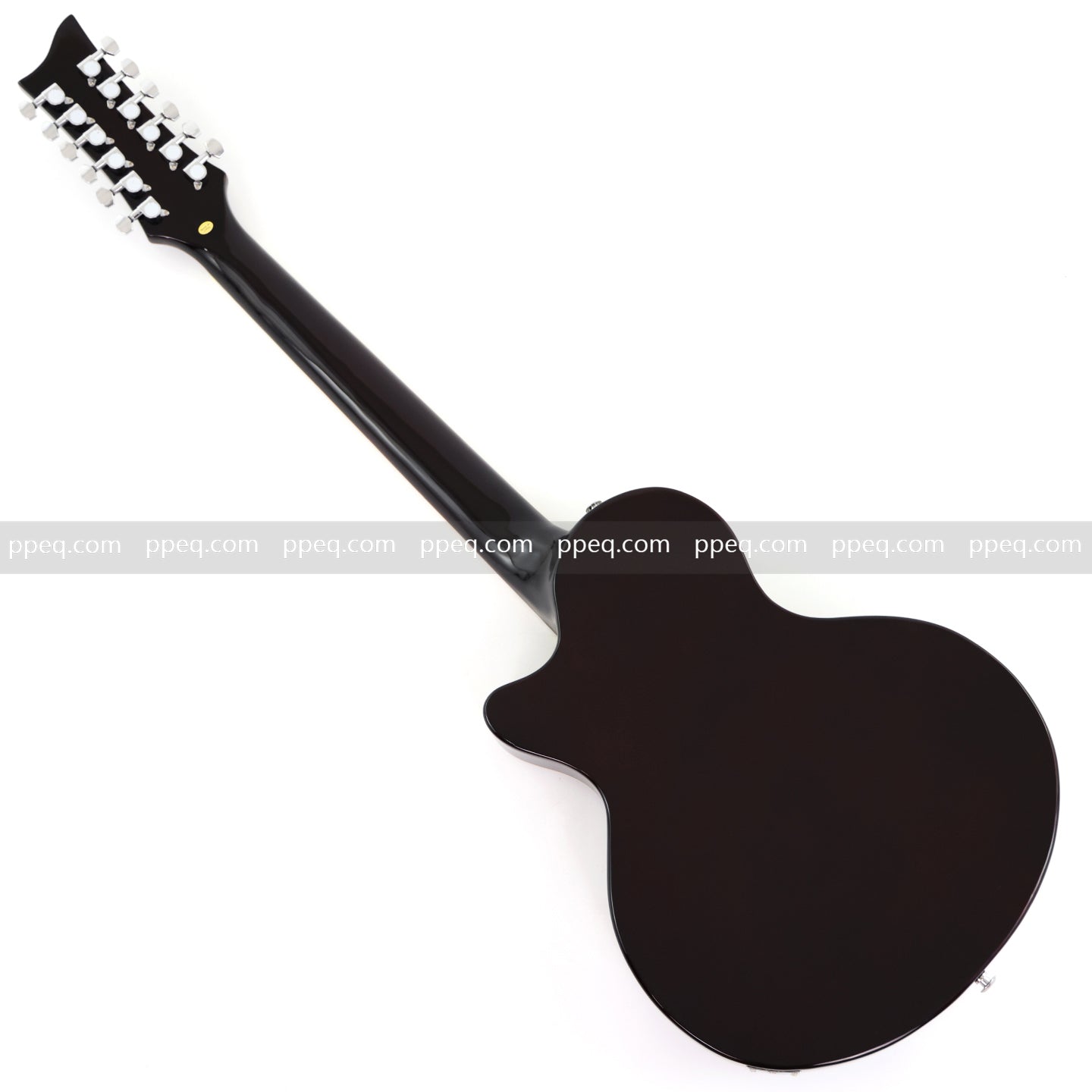 12-String Semi-Hollow Body Electric Guitar with Flamed Maple Top (YMZ-230)