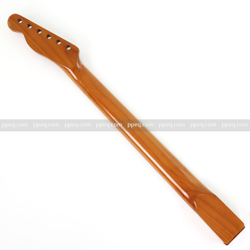 Roasted Maple Gloss Finish TL Style Electric Guitar Neck with Stainless Steel Frets (2029)