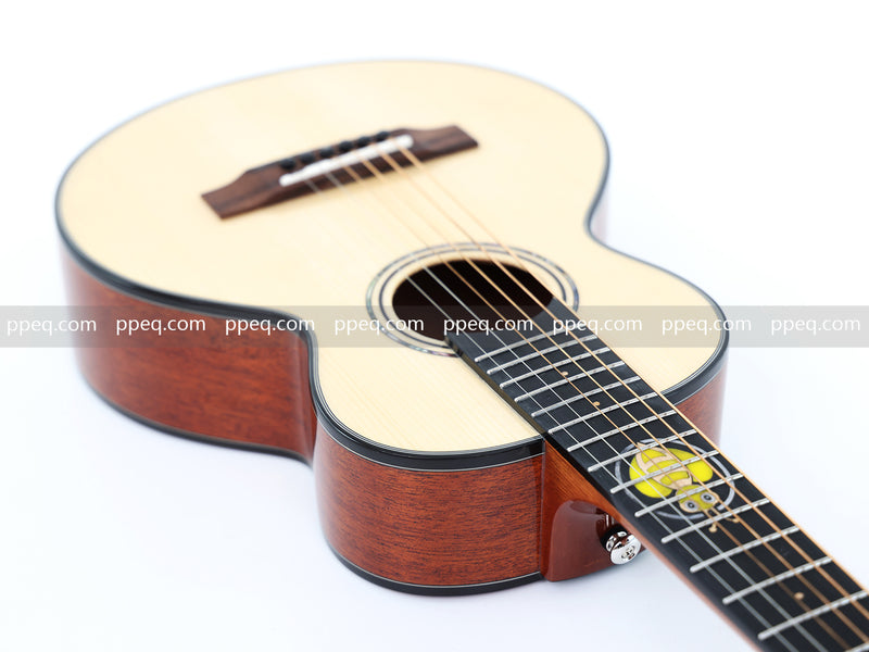 30-inch Grade A Solid Spruce Top Acoustic Guitar with Gloss Finish (JY-30A)