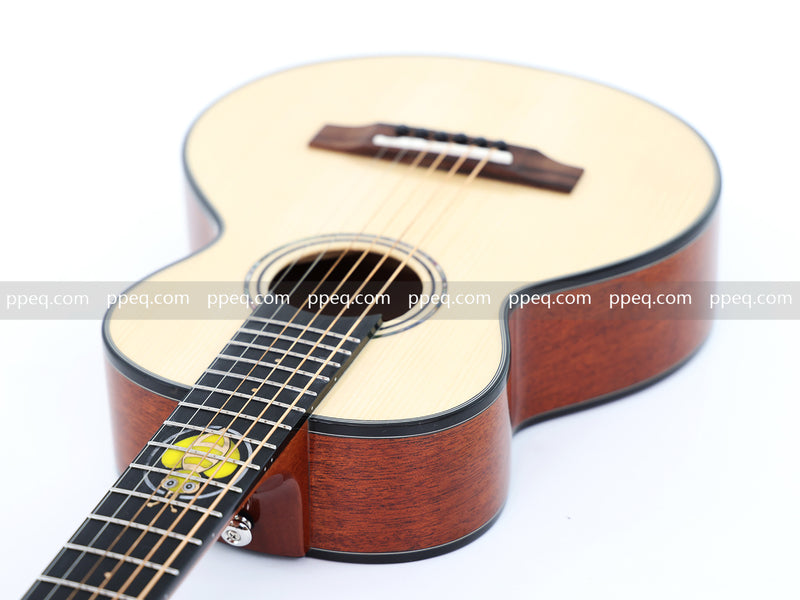 30-inch Grade A Solid Spruce Top Acoustic Guitar with Gloss Finish (JY-30A)