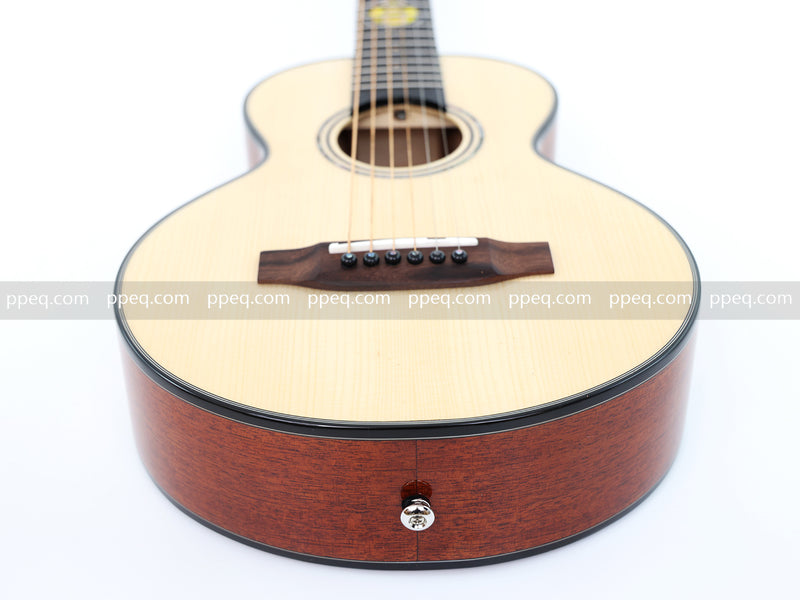 30-inch Grade A Solid Spruce Top Acoustic Guitar with Gloss Finish (JY-30A)