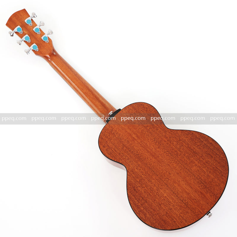 30-inch Grade A Solid Spruce Top Acoustic Guitar with Gloss Finish (JY-30A)