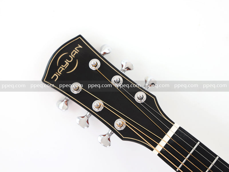 30-inch Grade A Solid Spruce Top Acoustic Guitar with Gloss Finish (JY-30A)