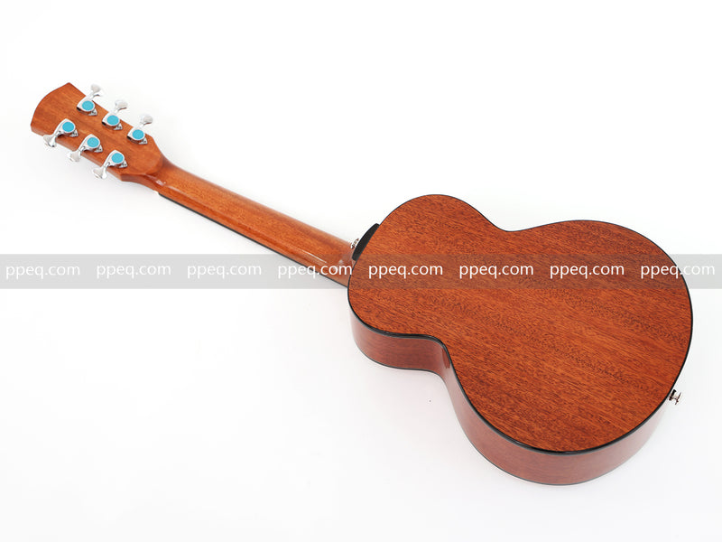 30-inch Grade A Solid Spruce Top Acoustic Guitar with Gloss Finish (JY-30A)