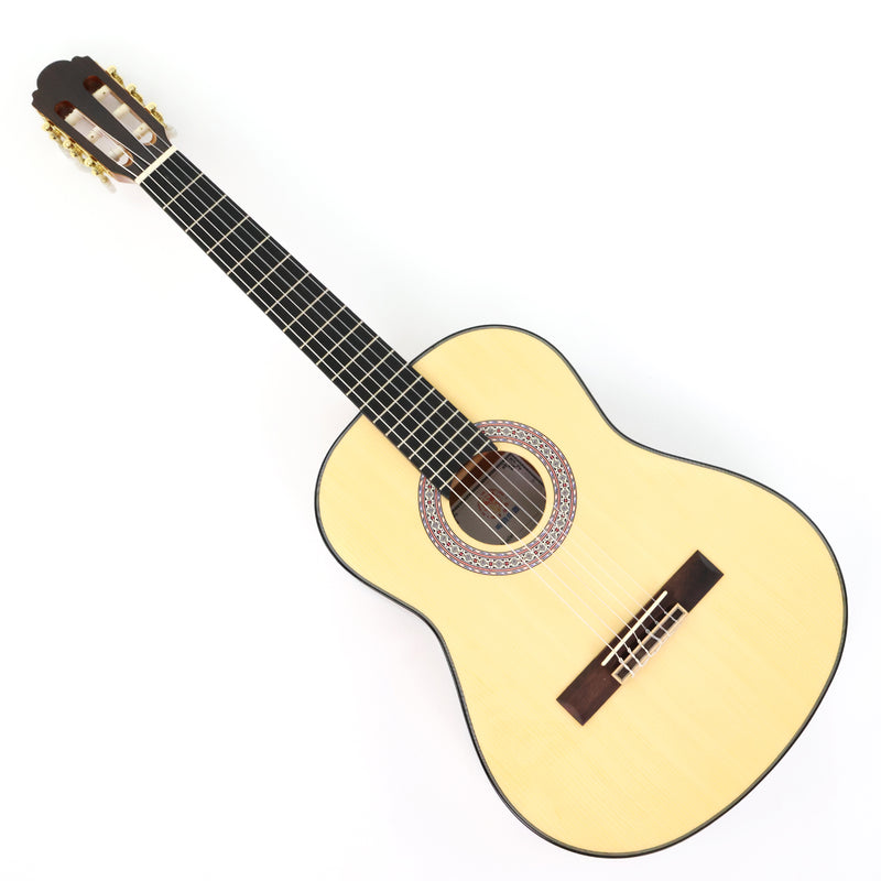 36 Inch Non-Cutaway Solid Spruce Top Classical Guitar with Gloss Finish (TY-036)