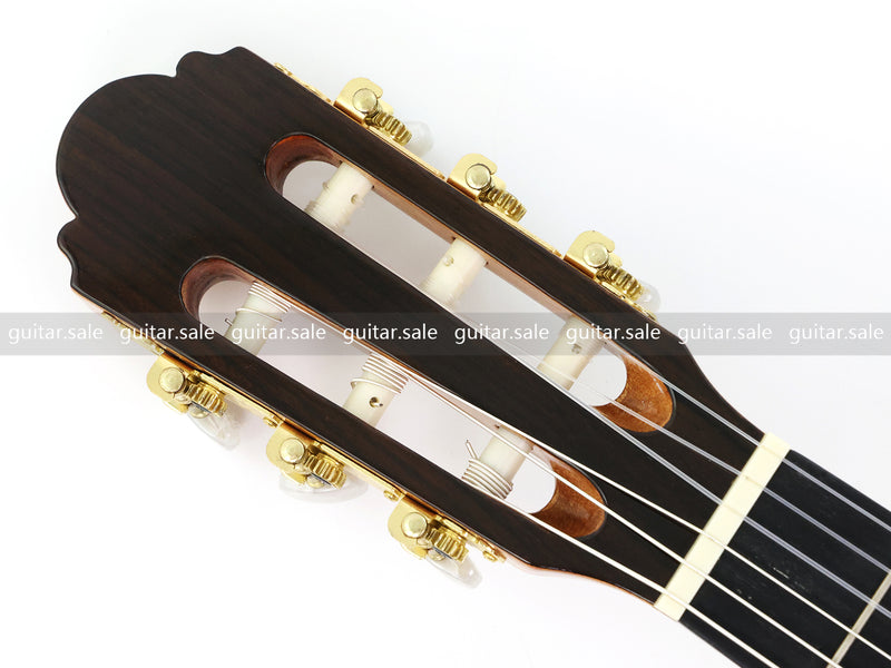 36 Inch Non-Cutaway Solid Spruce Top Classical Guitar with Gloss Finish (TY-036)