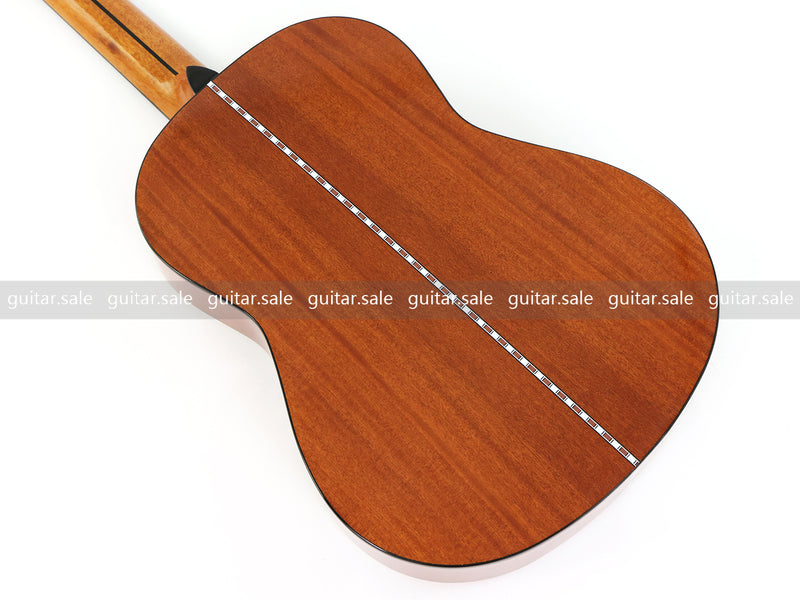 36 Inch Non-Cutaway Solid Spruce Top Classical Guitar with Gloss Finish (TY-036)