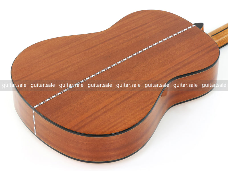 36 Inch Non-Cutaway Solid Spruce Top Classical Guitar with Gloss Finish (TY-036)