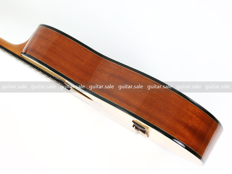 36 Inch Non-Cutaway Solid Spruce Top Classical Guitar with Gloss Finish (TY-036)