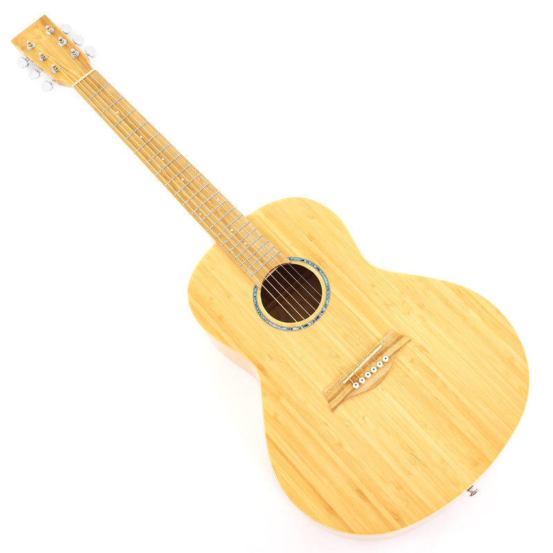 38-inch Full Solid Bamboo Tonewood Acoustic Guitar (JY-B400)