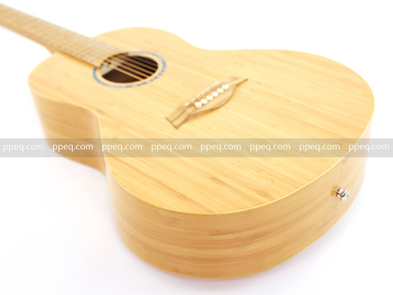 38-inch Full Solid Bamboo Tonewood Acoustic Guitar (JY-B400)