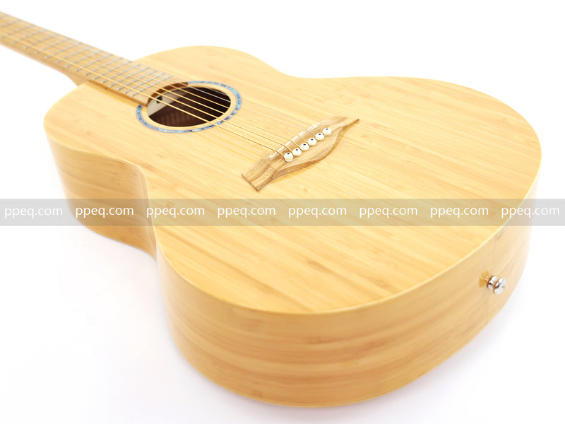 38-inch Full Solid Bamboo Tonewood Acoustic Guitar (JY-B400)