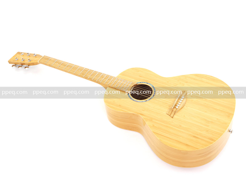 38-inch Full Solid Bamboo Tonewood Acoustic Guitar (JY-B400)