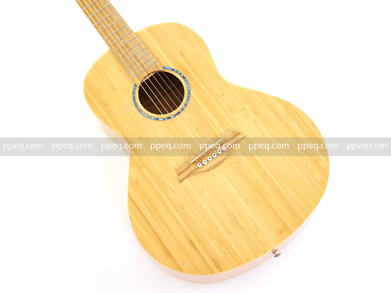 38-inch Full Solid Bamboo Tonewood Acoustic Guitar (JY-B400)
