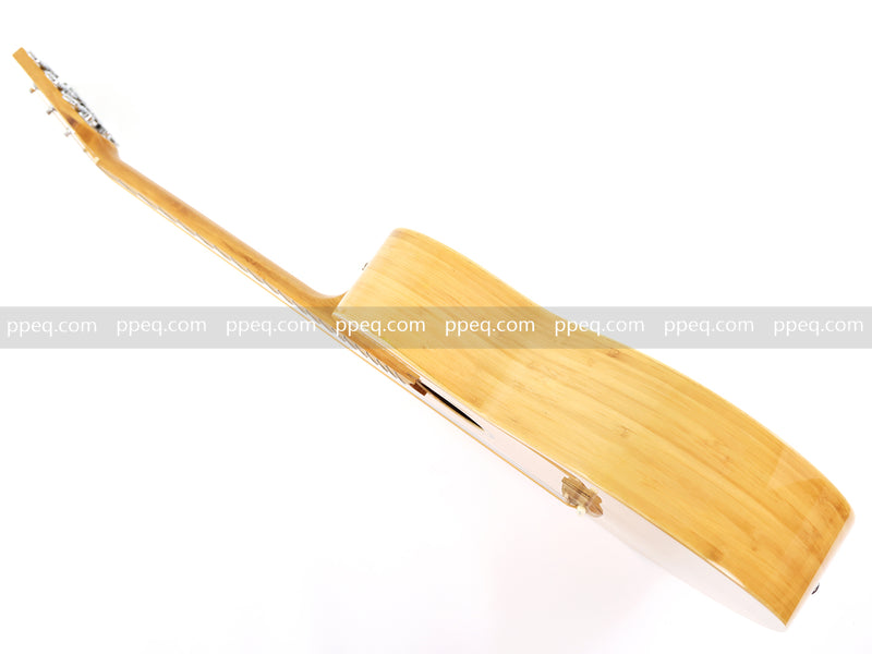 38-inch Full Solid Bamboo Tonewood Acoustic Guitar (JY-B400)
