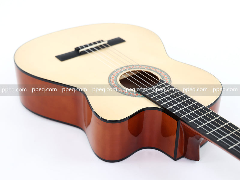 39-Inch Cutaway Glossy Finish Classical Guitar (JY-390)