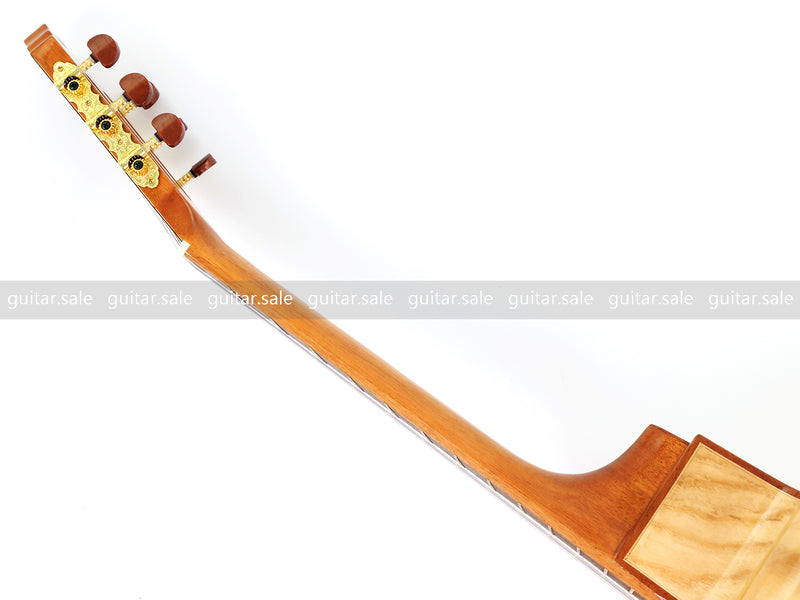 39 Inch 4/4 Full Size Cutaway Classical Guitar with Gloss Natural Finish (TY-022)