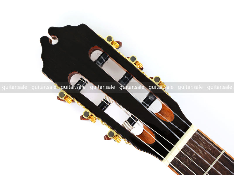 39 Inch 4/4 Full Size Cutaway Classical Guitar with Gloss Natural Finish (TY-022)