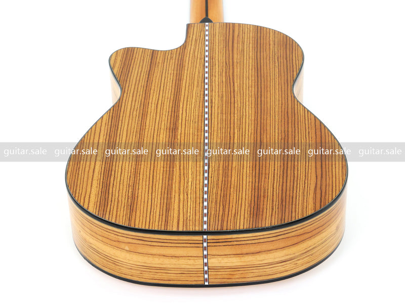 39 Inch 4/4 Full Size Standard Cutaway Solid Spruce Top Classical Guitar (TY-034)