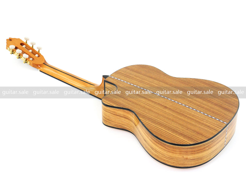 39 Inch 4/4 Full Size Standard Cutaway Solid Spruce Top Classical Guitar (TY-034)