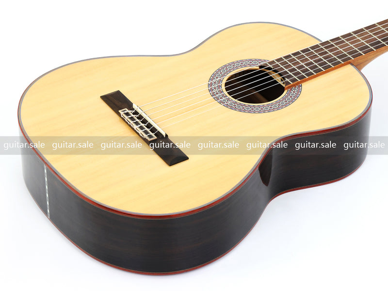 39 Inch 4/4 Full Size Standard Non-Cutaway Classical Guitar with Gloss Finish (TY-033)