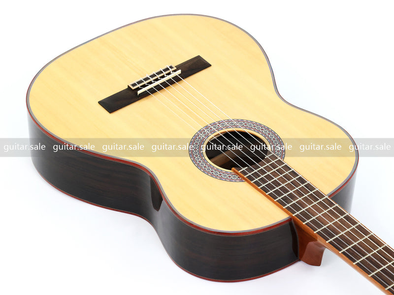 39 Inch 4/4 Full Size Standard Non-Cutaway Classical Guitar with Gloss Finish (TY-033)