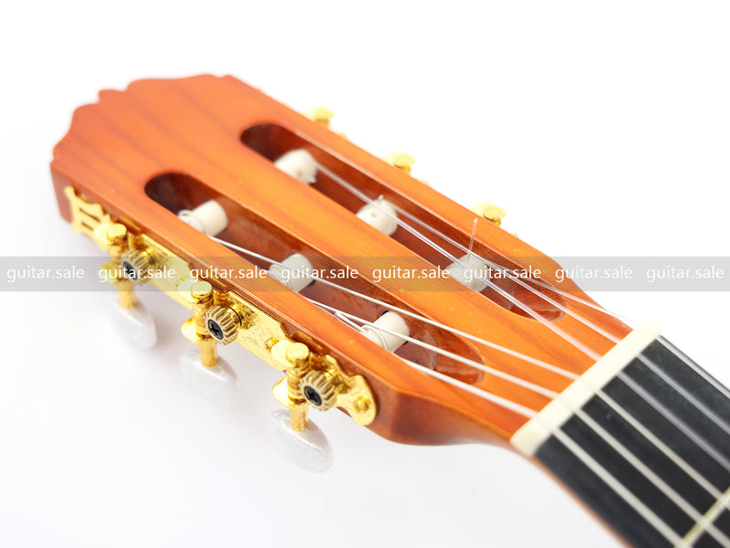 39 Inch 4/4 Full Size Standard Non-Cutaway Classical Guitar with Yellow Gold Flake Gloss Finish (PMG-021)