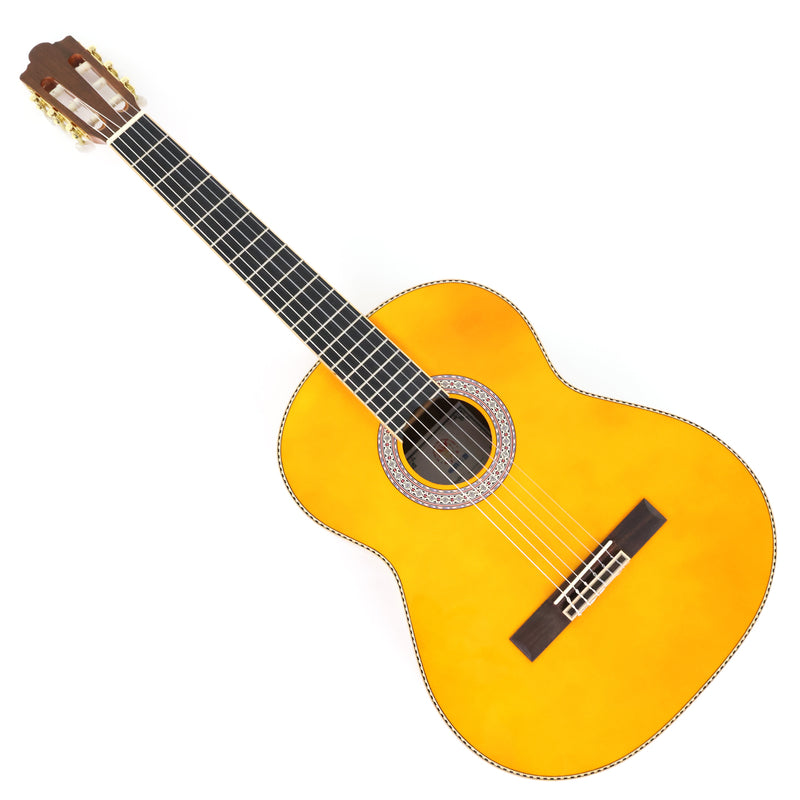 39 Inch 4/4 Full Size Standard Non-Cutaway Walnut Back & Sides Classical Guitar (TY-020)