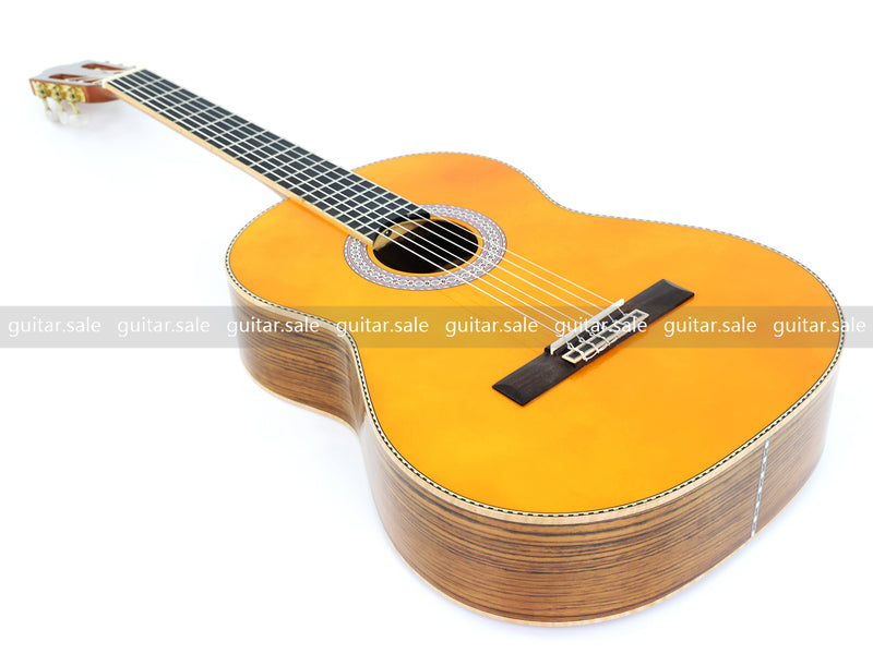 39 Inch 4/4 Full Size Standard Non-Cutaway Walnut Back & Sides Classical Guitar (TY-020)