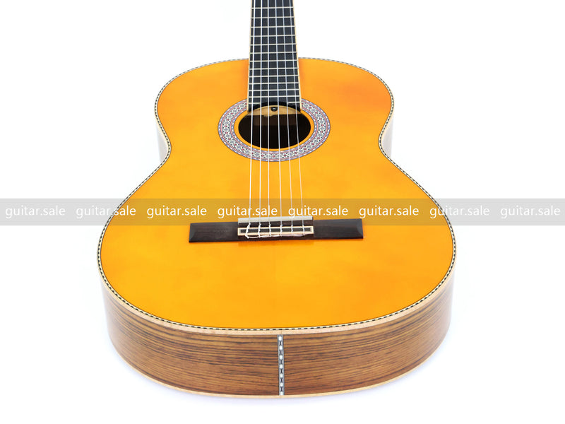 39 Inch 4/4 Full Size Standard Non-Cutaway Walnut Back & Sides Classical Guitar (TY-020)
