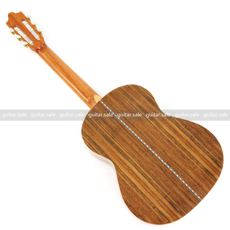 39 Inch 4/4 Full Size Standard Non-Cutaway Walnut Back & Sides Classical Guitar (TY-020)
