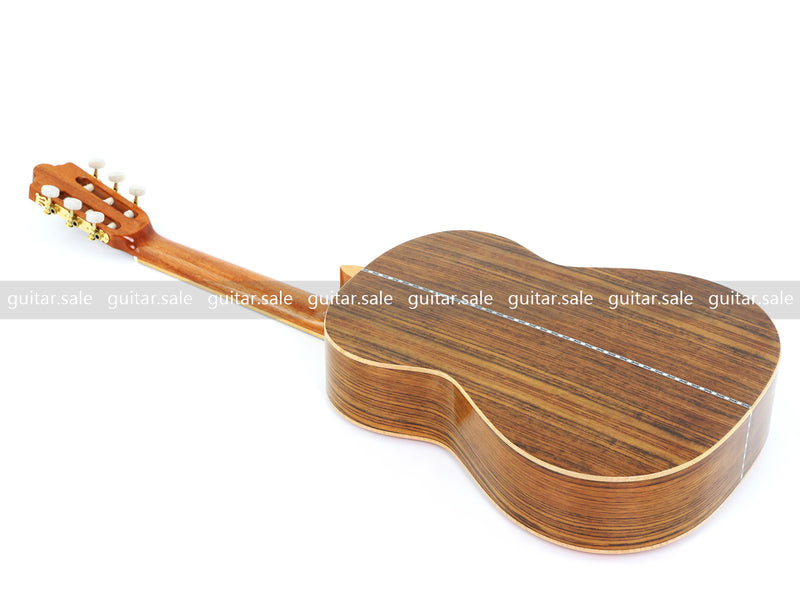 39 Inch 4/4 Full Size Standard Non-Cutaway Walnut Back & Sides Classical Guitar (TY-020)