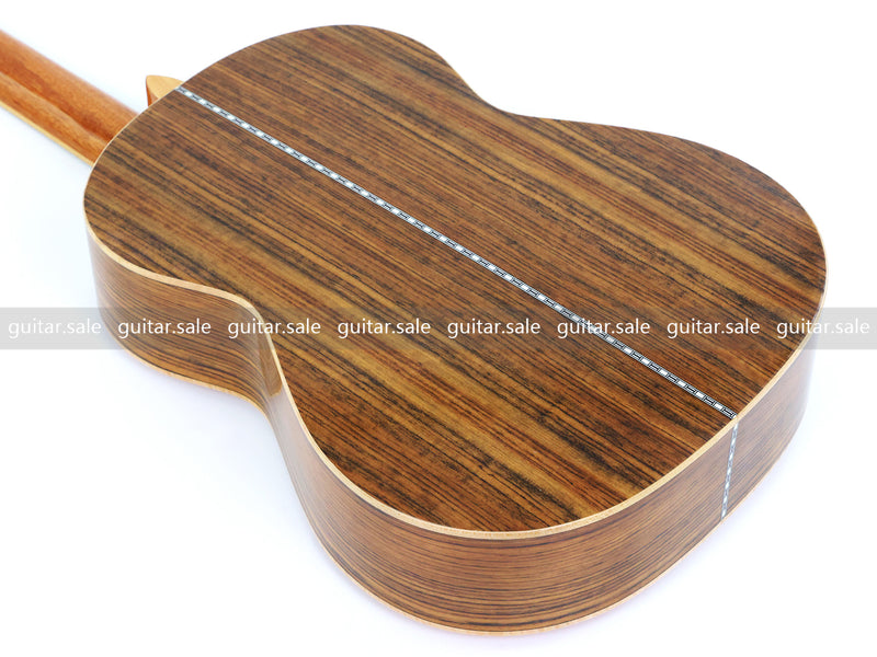 39 Inch 4/4 Full Size Standard Non-Cutaway Walnut Back & Sides Classical Guitar (TY-020)