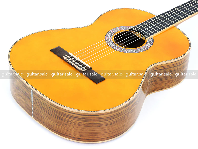 39 Inch 4/4 Full Size Standard Non-Cutaway Walnut Back & Sides Classical Guitar (TY-020)