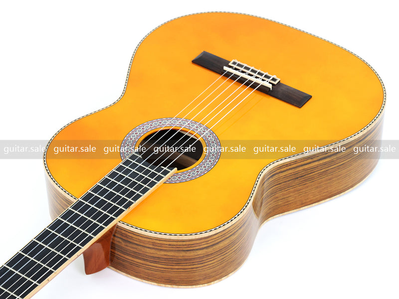 39 Inch 4/4 Full Size Standard Non-Cutaway Walnut Back & Sides Classical Guitar (TY-020)