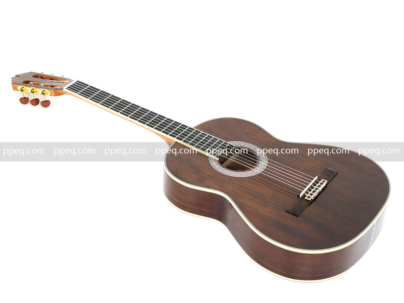 39 Inch 4/4 Full Size Standard Non-Cutaway Walnut Body Classical Guitar (TY-017)