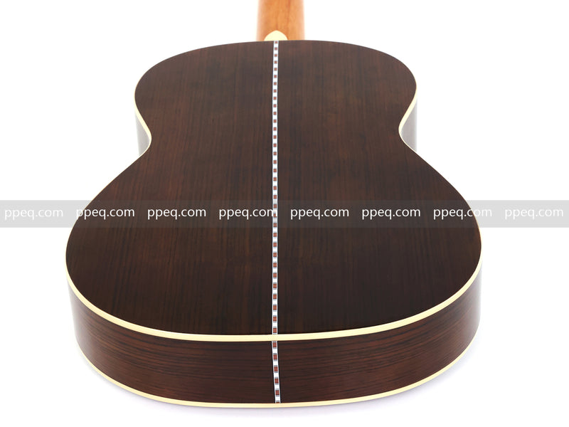39 Inch 4/4 Full Size Standard Non-Cutaway Walnut Body Classical Guitar (TY-017)