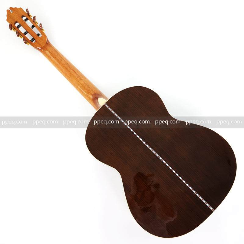 39 Inch 4/4 Full Size Standard Non-Cutaway Walnut Body Classical Guitar (TY-017)