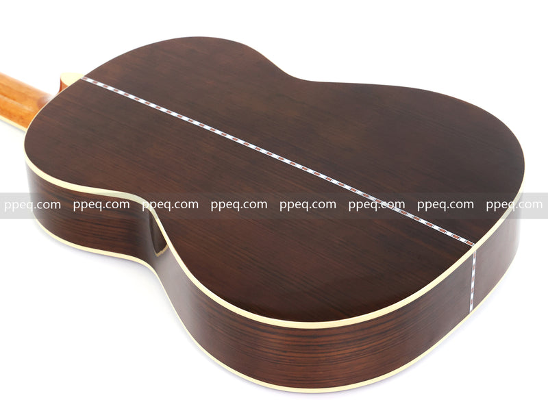 39 Inch 4/4 Full Size Standard Non-Cutaway Walnut Body Classical Guitar (TY-017)
