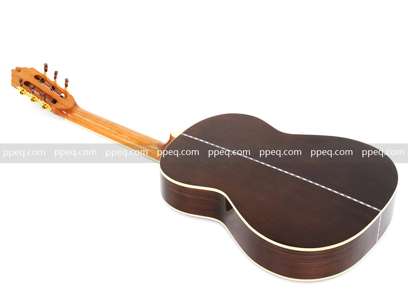 39 Inch 4/4 Full Size Standard Non-Cutaway Walnut Body Classical Guitar (TY-017)