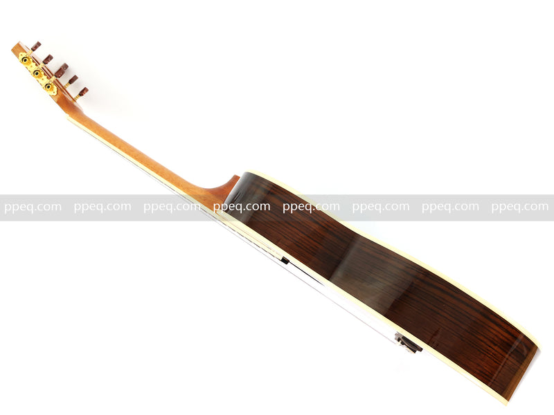 39 Inch 4/4 Full Size Standard Non-Cutaway Walnut Body Classical Guitar (TY-017)