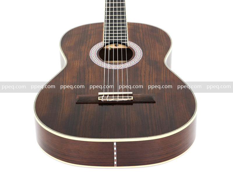 39 Inch 4/4 Full Size Standard Non-Cutaway Walnut Body Classical Guitar (TY-017)