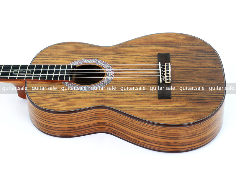 39 Inch 4/4 Full Size Standard Non-Cutaway Walnut Body Classical Guitar (TY-019)
