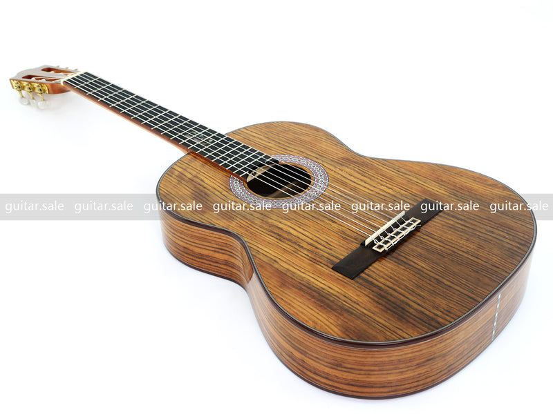 39 Inch 4/4 Full Size Standard Non-Cutaway Walnut Body Classical Guitar (TY-019)