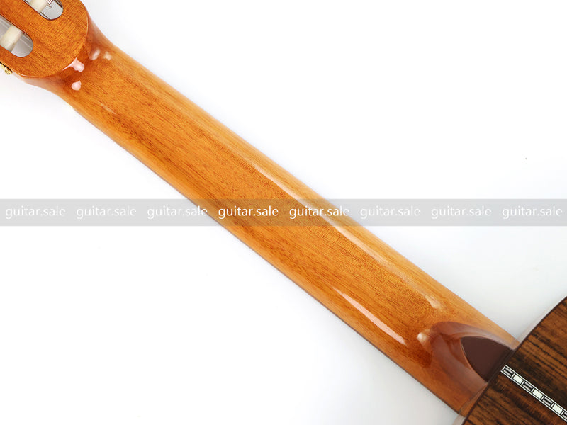 39 Inch 4/4 Full Size Standard Non-Cutaway Walnut Body Classical Guitar (TY-019)