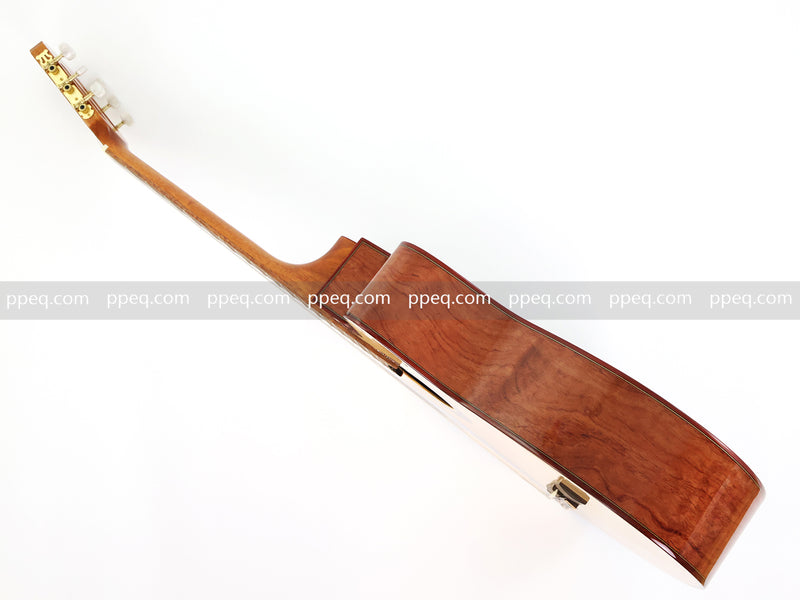 39 Inch Full Size Cutaway Nylon String Classical Guitar with Gloss Finish (TY-013)