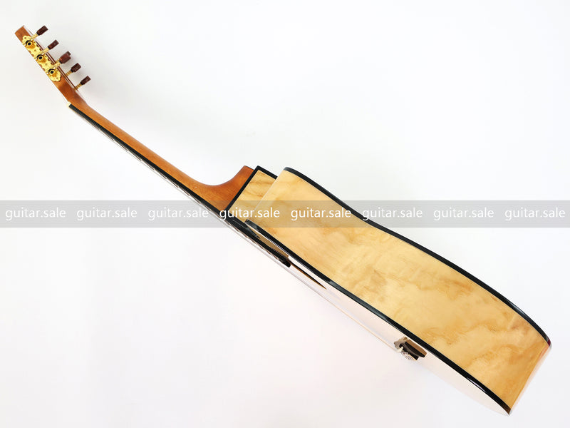 39 Inch Full Size Standard Cutaway Solid Spruce Top Classical Guitar (TY-038)