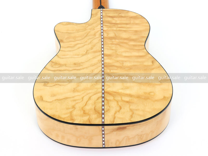 39 Inch Full Size Standard Cutaway Solid Spruce Top Classical Guitar (TY-038)