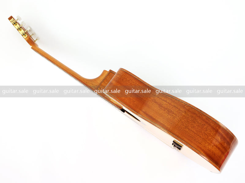 39 Inch Full Size Standard Cutaway Solid Spruce Top Classical Guitar (TY-041)
