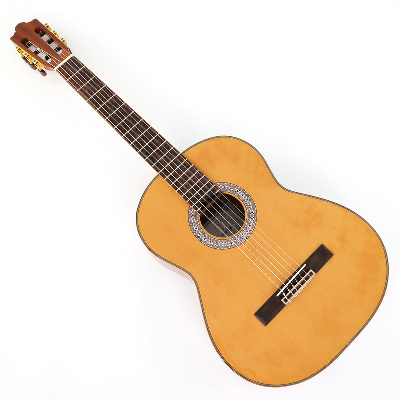 39 Inch 4/4 Full Size Standard Non-Cutaway Solid Cedar Top Classical Guitar (TY-035)